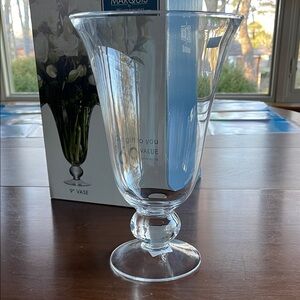 Marquis by Waterford Clear Pedestal Vase